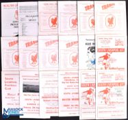 Selection of South Liverpool home match programmes 1946/47 Buxton, 1948/49 Port Vale, 1949/50