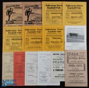 Selection of Dartford FC homes 1946/47 Gravesend & Northfleet, 1948/49 Bedford Town, 1958/59