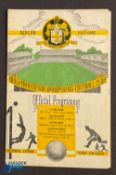 1947/48 Wolverhampton Wanderers reserves v Blackburn Rovers Central League match programme 31