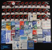 1961/62 Manchester Utd home match programmes, complete league season (21) with FAC matches Bolton