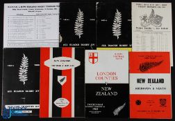 1963-4 NZ in the UK Rugby Programmes (8): At Oxford Univ, Pontypool/Cross Keys, Aberavon/Neath,
