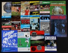Collection of Charity Shield match programmes 1967 Manchester Utd v Spurs (+ token), 1968 Manchester