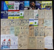 Rugby League Programmes 1949-2012 Warrington, Whitehaven & Workington Town (33): Warrington 1949-