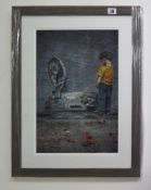 Konstantin Kachanovsky, Ukraine, Rivne. Poster sized print titled 'Pee Pee'. Artist's statement; 