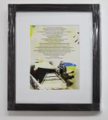 Poem by mortally injured Ukrainian soldier. Poem by mortally injured Ukrainian soldier.