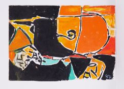 Unframed painting - Untitled, 1991, oil on board, 21cm x 30cm
