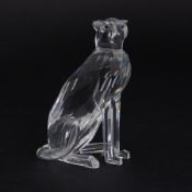 Swarovski Crystal Glass, 'Cheetah', boxed.