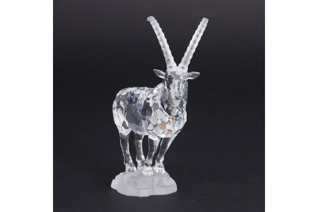 Swarovski Crystal Glass, 'Ibex', boxed.
