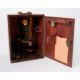 A boxed microscope marked R & J Beck of London. - Image 2 of 2