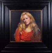 Robert Lenkiewicz (1941-2002) oil on canvas 'Rachel', 24