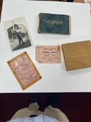 The Beatles, set of autographs, on a page from a small album, collected by the sellers mother '