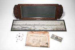Bank Of China Yuan march 1935 together with Chinese coin and English silver coins