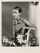 Paul Tanqueray (British 1905-1991), gelatine silver photographic print - Primrose Salt, dated and