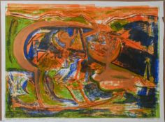Raymond Ambrose (1926-1989), Dylan Thomas Poem: The Green Fuse that Drives the Flower Drives Me,