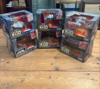 A collection of six Micro Machine figures by Galoob, 
