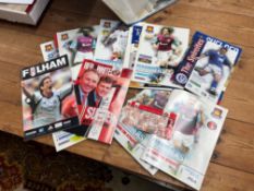 Collection of West Ham United Football Club Programmes, dated from 2002 to 2006.