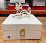 Swarovski Crystal Glass, 1997 Annual Edition 'Dragon,' boxed.
