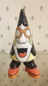 Lorna Bailey Kiss Rockstar Theme Sugar Sifter, height 18cm