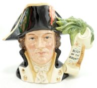 Royal Doulton Large Character Jug Captain Bligh D6967