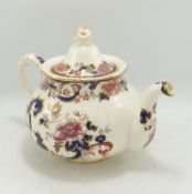 Masons Blue Mandalay patterned Teapot, height 15cm