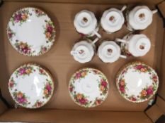 Royal Albert Old Country Roses Tea Trios (6)(2nds)