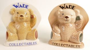 Wade Swap Meet 1998 & Ripley 1998 Fair advertising counter top plaques, height 20cm. These items