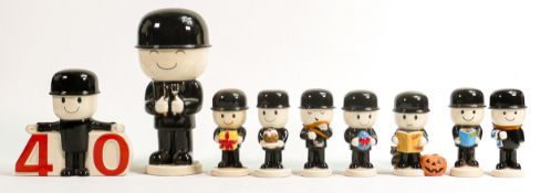 Wade Homepride Fred Collection figures to include Hungry Fred (signed & dated), Fred Scary Story,