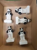 Group of Five Wade 'Bertie Badger' figures, impressed mark to bases (5)