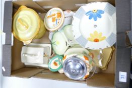A mixed collection of items to include J H W, Parrot & Company, Carlton, Myott & similar hand