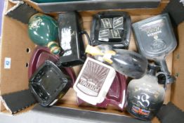 A collection of Wade Ceramic Whiskey & Spirit Bottles /decanters to include Glenfiddich, Springbank,