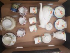 Mixed Collection of Royal Doulton, to include V1309 pattern part coffee set together with other