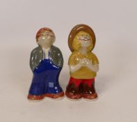 Wade Bisto Kids Advertising Salt & Pepper Pots, height 11cm