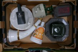 A collection of Wade Whisky & Spirit Decanters including Robyn Hoode, Tullamore, Perth Gin,