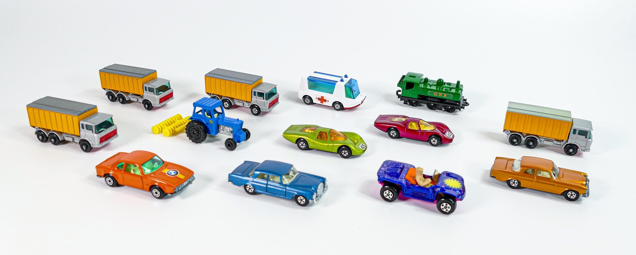 A collection of boxed Matchbox 1-75 series toy cars & vehicles to include 45c Ford Group Six x 2, - Image 3 of 3