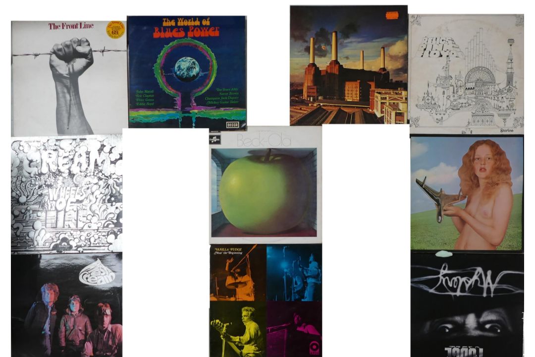 A collection of 1960' ,70's & later LP Records to include - Cream, Pink Floyd, Blind Faith, - Image 2 of 7