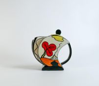 Lorna Bailey Inglewood pattern large tea pot, limited edition, Old Ellgreave backstamp, height 20cm