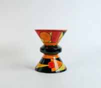 Lorna Bailey Bauhaus pattern wall pocket, height 20cm