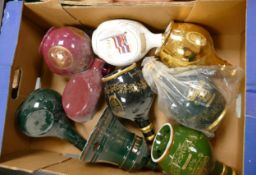 A collection of Wade Whisky & Spirt Decanters to include Bells, Glenfiddich , Chivas . These items