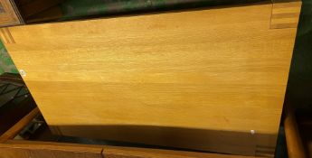 Modern Solid Oak Coffee Table 130cm W x 70cm D x 43cm H