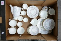 Minton Petunia Patterned Tea Ware (34 pieces)