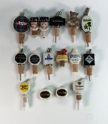 Wade advertising ceramic drinks pourers including Glengoyne, Kiskadee, Laphroaig, Macleary Duff,
