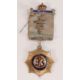 RAOB (Royal Antediluvian Order of Buffaloes) heavy 9ct gold hallmarked Roll of Honour medal / - Image 1 of 4