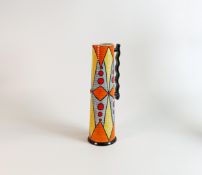 Lorna Bailey large Aztec patterned jug, limited edition, Old Ellgreave backstamp, height 30cm