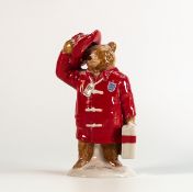 Wade Paddington Bear signed by David Beckham - 