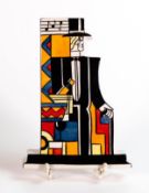 Lorna Bailey prototype Decoman wall plaque, (went into production as a limited edition of 50 in July