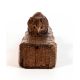 Oak ornament, a single piece of oak with carved 'Mouseman' motif. Measures 14.5cm long. - Image 3 of 6