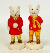 Beswick Rupert The Bear Figures (2)