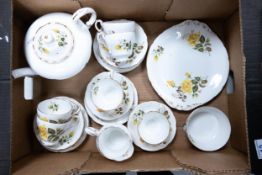 Paragon Sunset Patterned Floral Tea Set ( 21 piece)