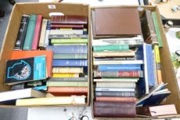 A large collection of Mechanical , Engineering & similar hard back books & similar(2 trays)