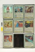 INCOMPLETE MAGIC THE GATHERING: UNHINGED FOIL SET, all cards that are present are genuine and are